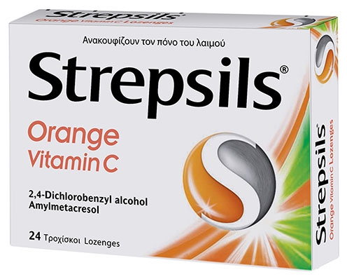 STREPSILS Orange Vitamin C