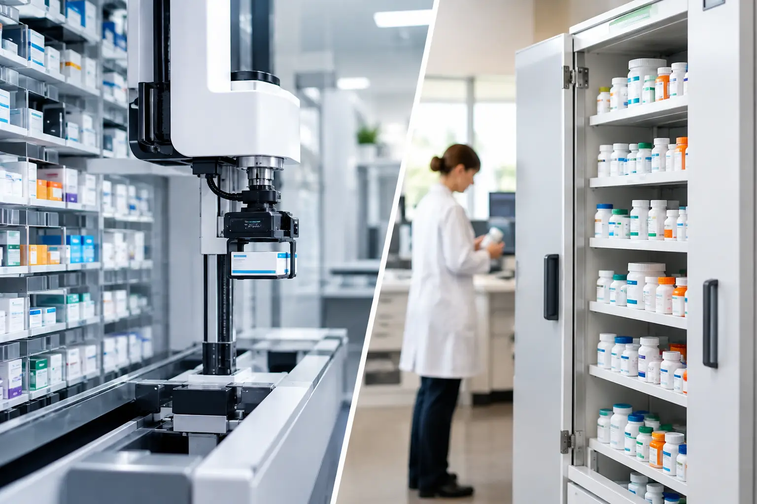 Pharmacy Robots Versus Cabinets: Which Pays Off?